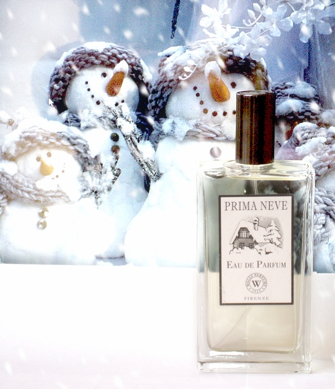 Il profumo che sa di neve è stato formulato da Wally 1925