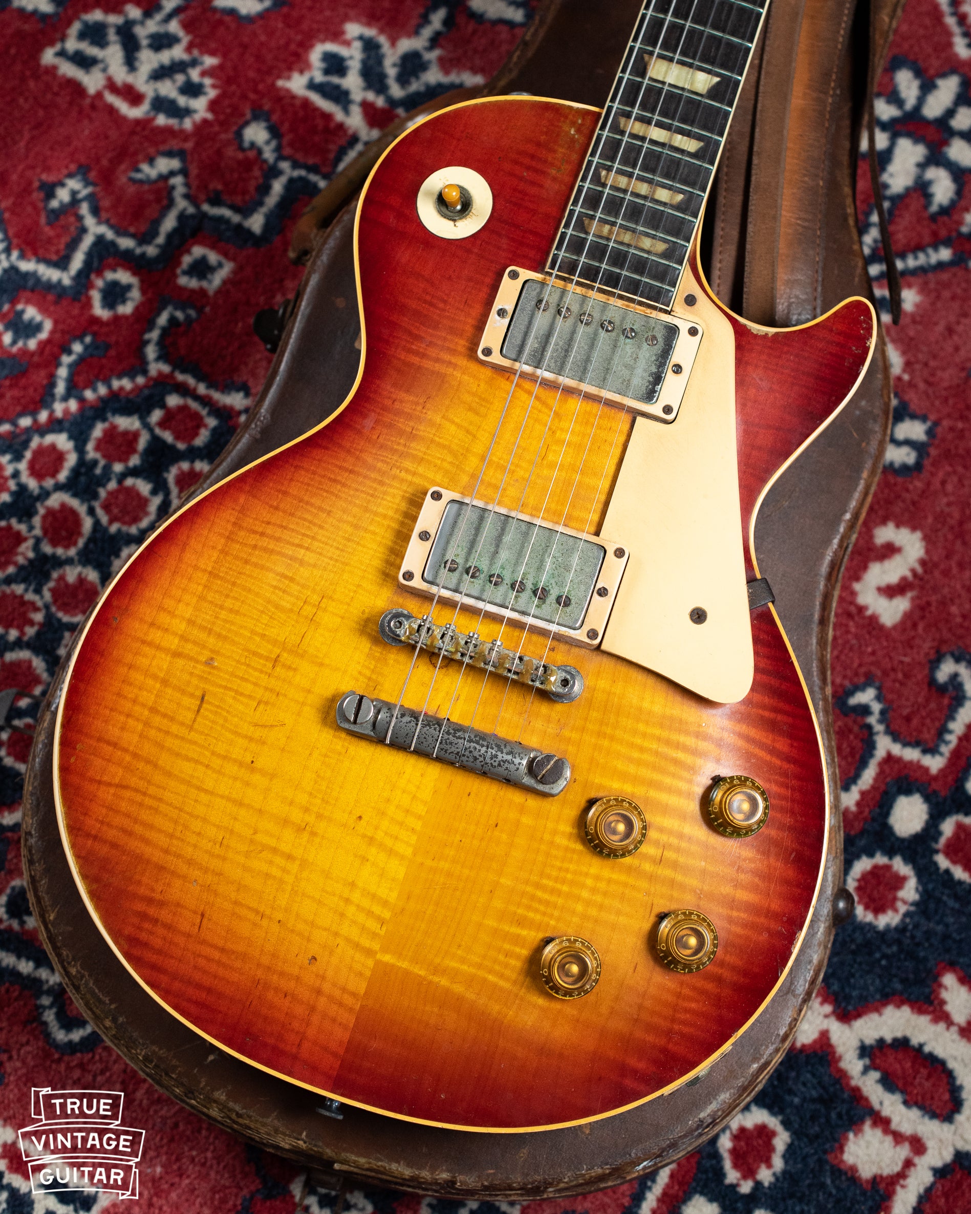 Gibson Les Paul Standard 1958 Goldtop and Sunburst – True Vintage