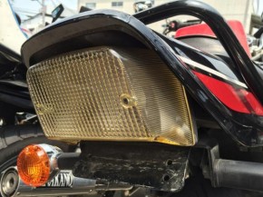 ZEPHYR400 ～95 黄ばみ テールレンズ｜旧車カスタム＆レストア