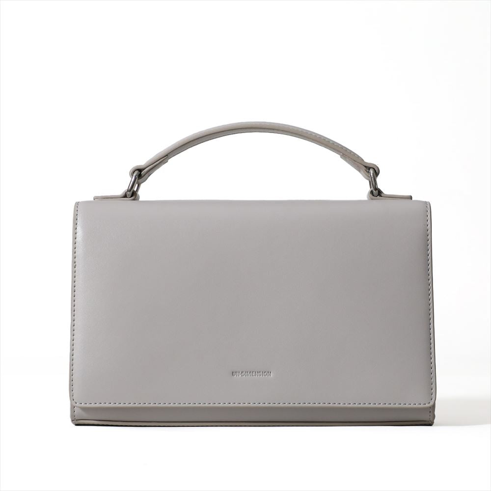 不破湊 ワンハンドルバッグ：グレー – un-dimension