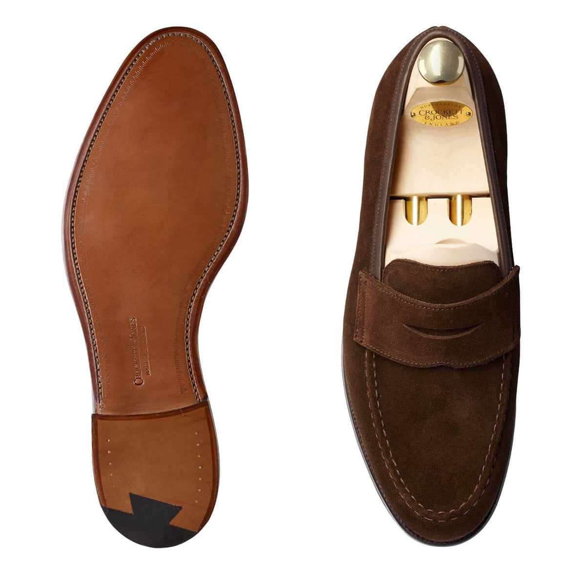 Boston Dark Brown Suede | Crockett & Jones – Crockett & Jones US