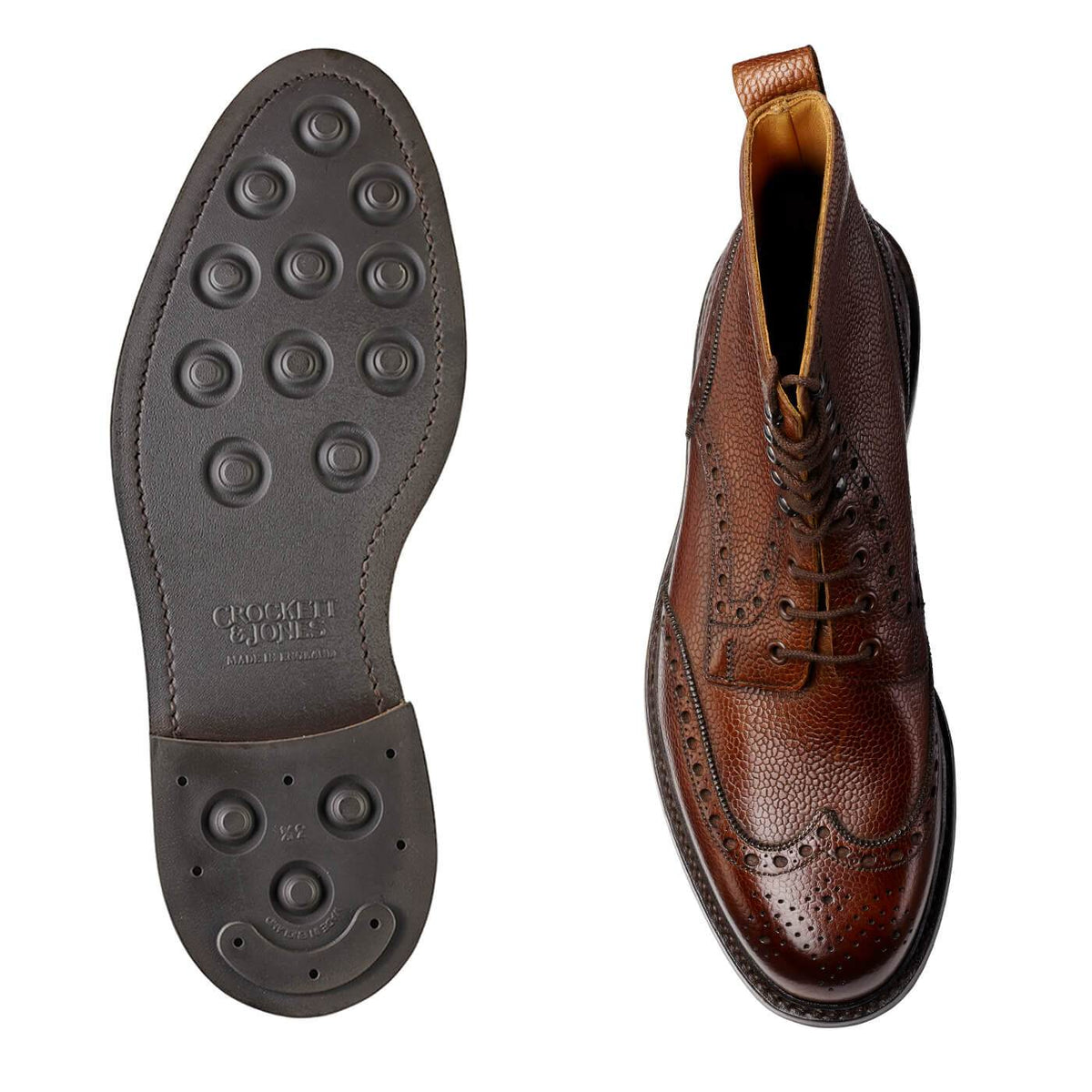 Islay Dark Brown Scotch Grain | Crockett & Jones – Crockett & Jones US