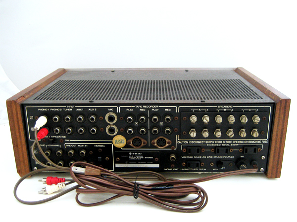 東伯店(琴浦町)】名機 トリオ プリメインアンプ KA-7002を買取させて