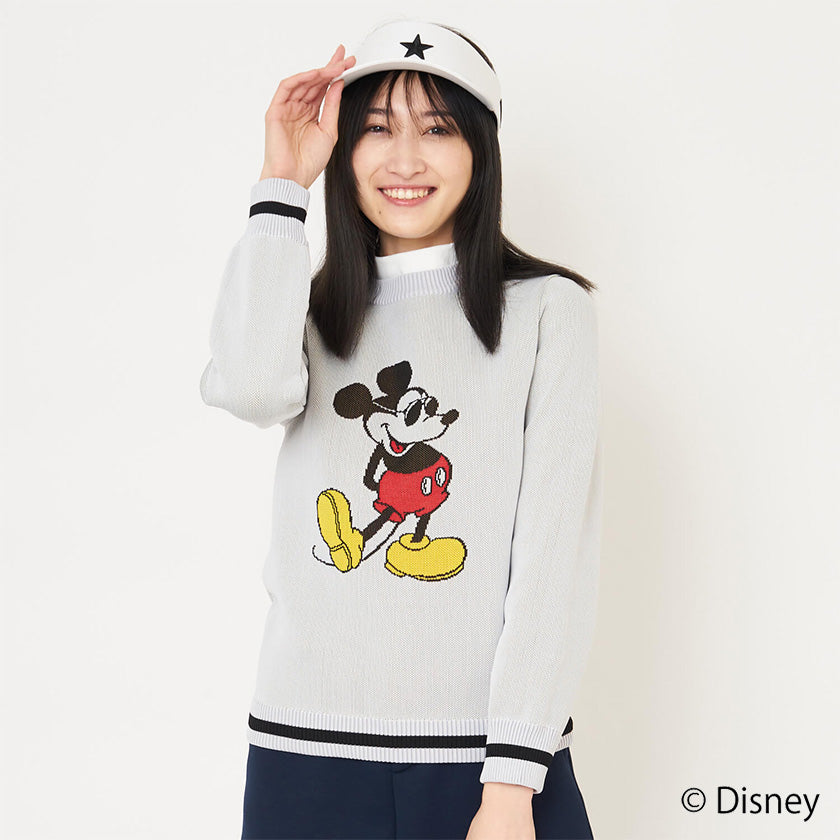 V12 ゴルフ 【ミッキーマウス】 レディース ニット MICKEY / KNIT