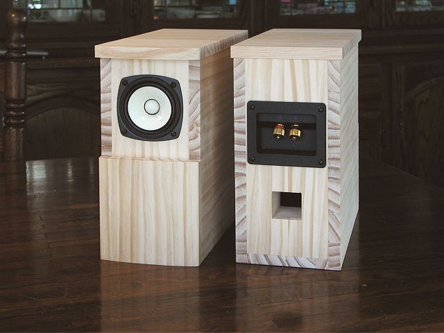 8cmバスレフスピーカー