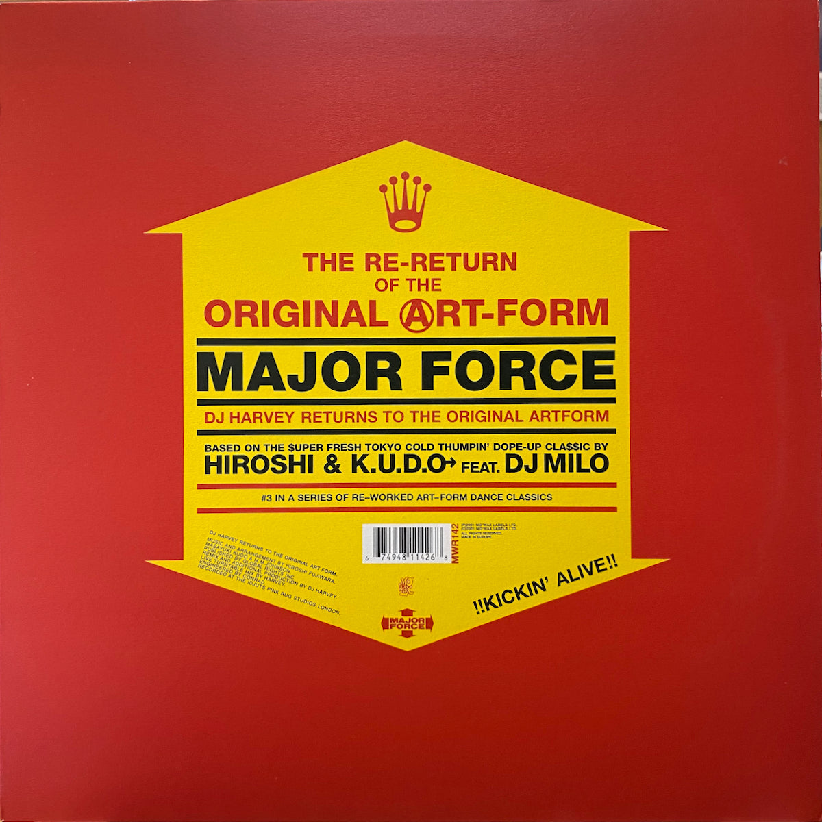 Major Force / The Re-Return Of The Original Art-Form (DJ Harvey