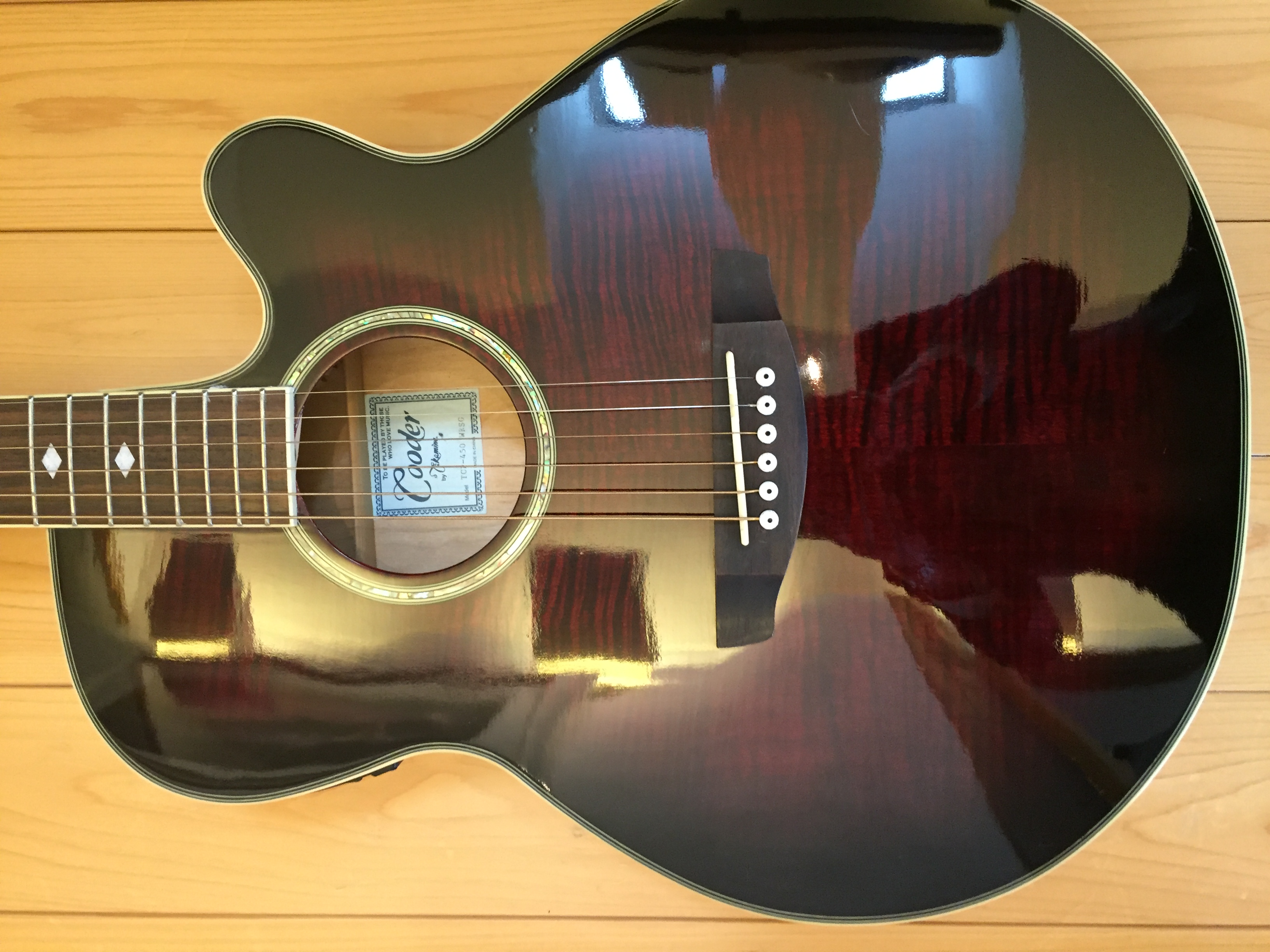 Cooder by TAKAMINE TCP-450 WRSG エレアコ CIKCustom Shop 美品