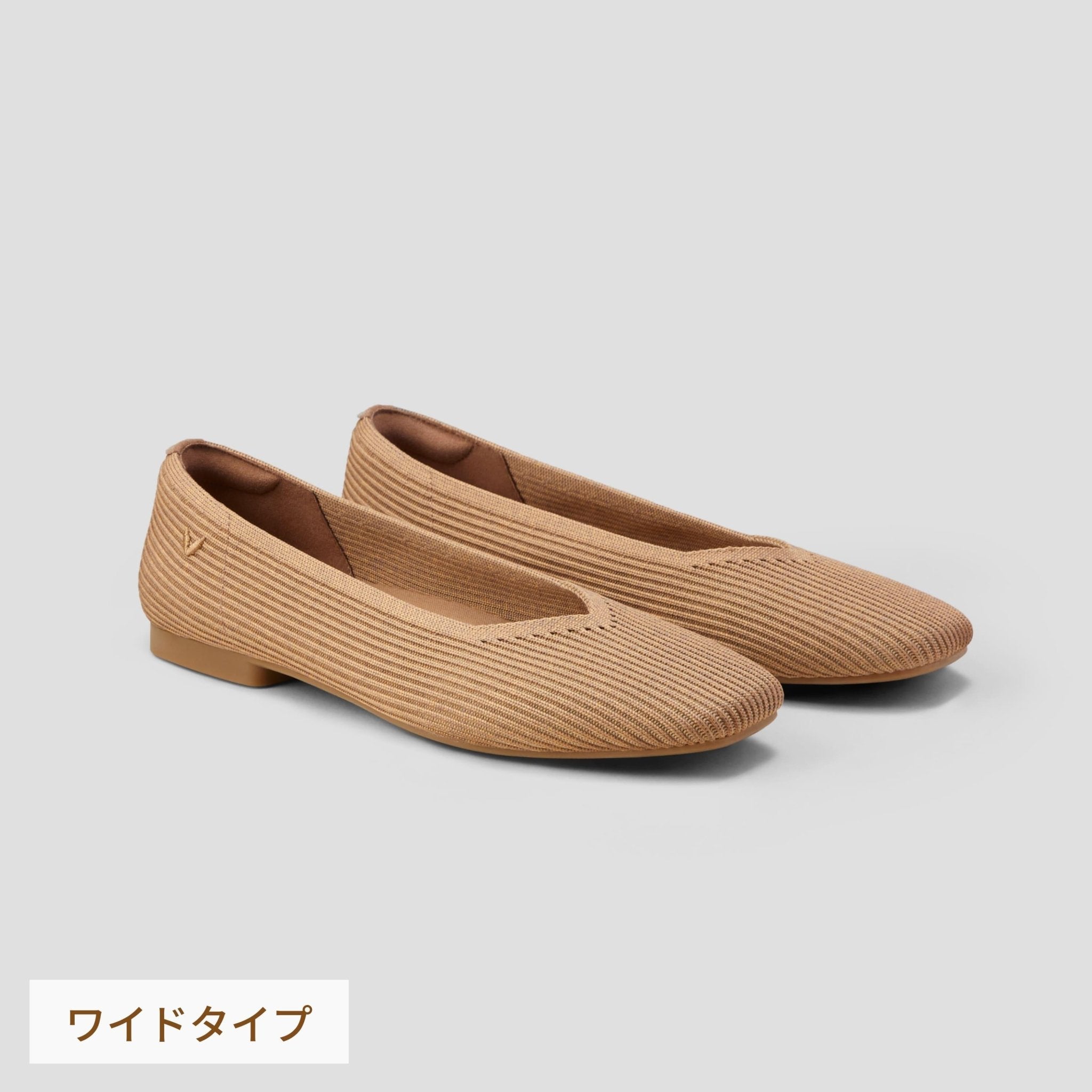 Margot™ 2.0] スクエアトゥ エクストラワイド(5Eまで対応) フラット