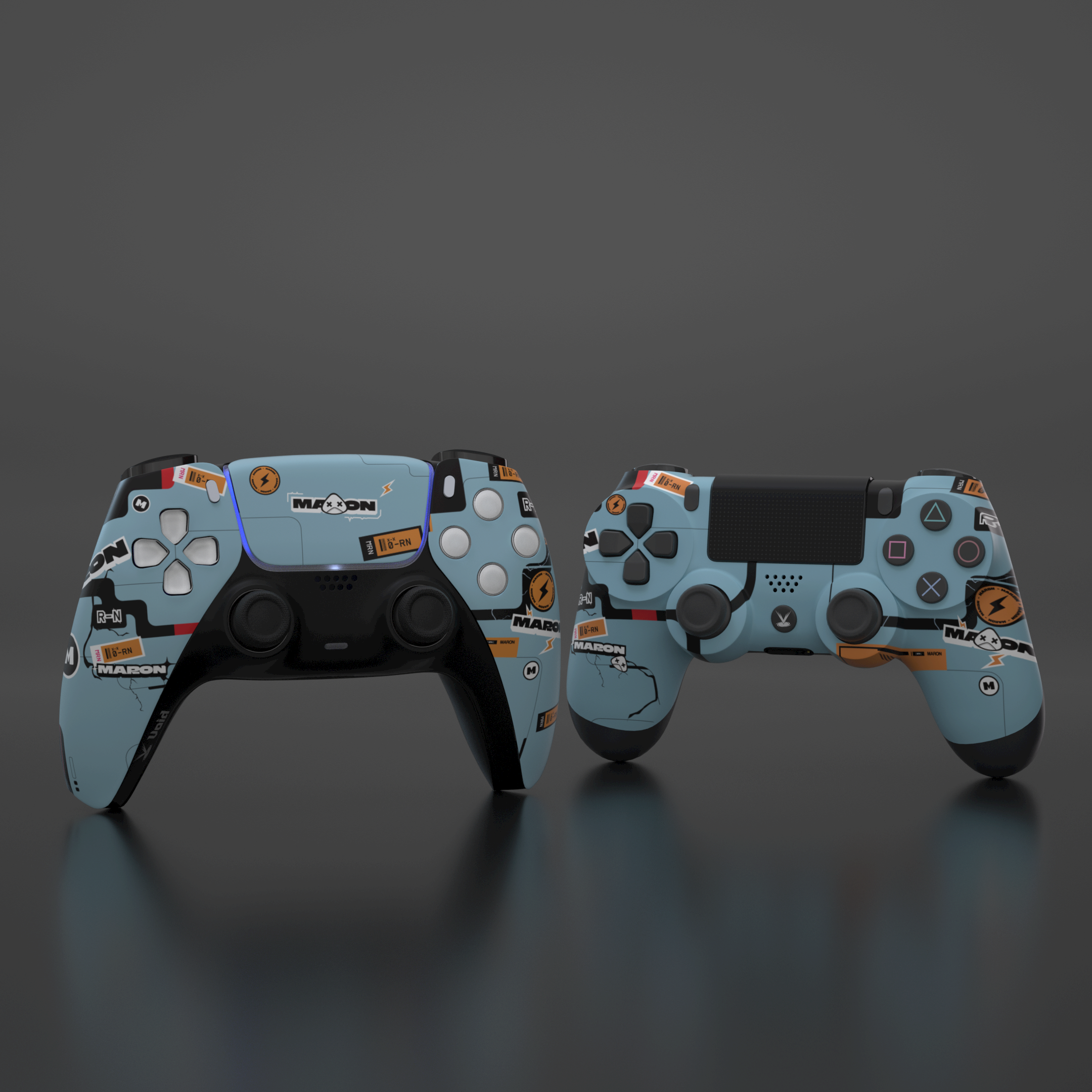 PS4 / PS5 | PC】まろん x Void Gaming コラボコントローラー まろんコン