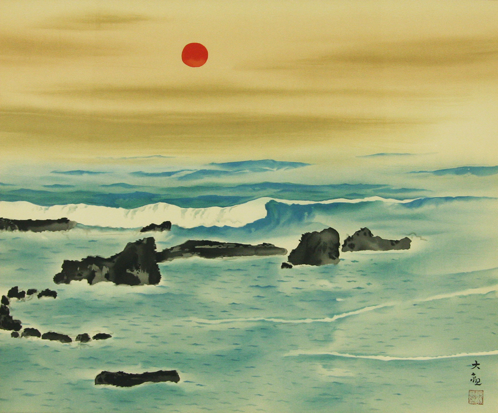 横山 大観 「海暾」 Taikan Yokoyama - 創業36年 美術品販売 Gallery