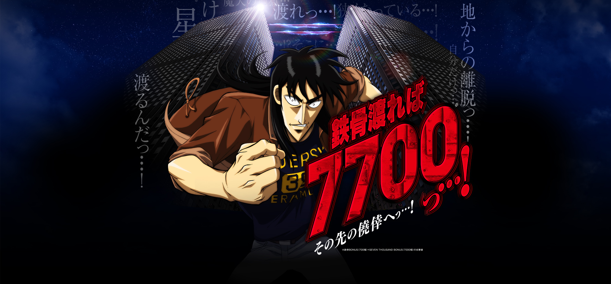 P カイジ鉄骨綱渡り勝負編のスペシャル公式サイト｜パチンコメーカー