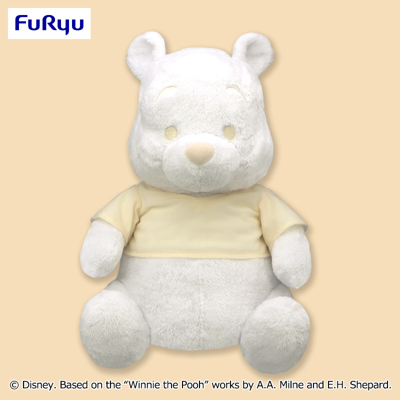 くまのプーさん 【MD】100thプラチナホワイト超BIGぬいぐるみ