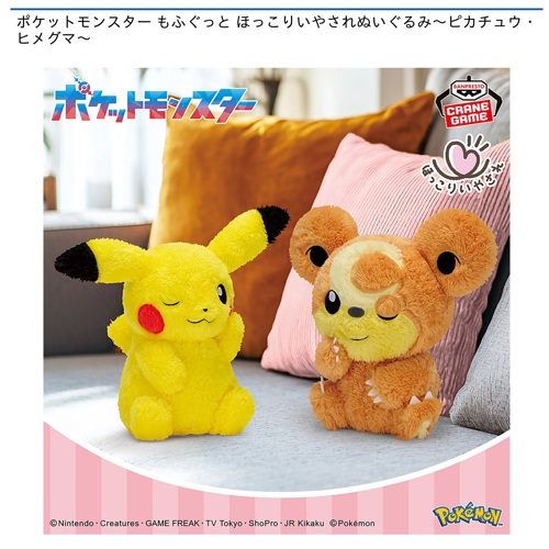 ポケットモンスター もふぐっと ほっこりいやされぬいぐるみ