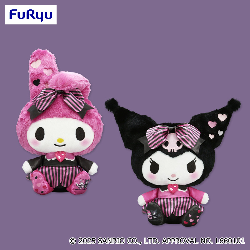 マイメロディ・クロミ 50th＆20thアニバーサリーBIGぬいぐるみ