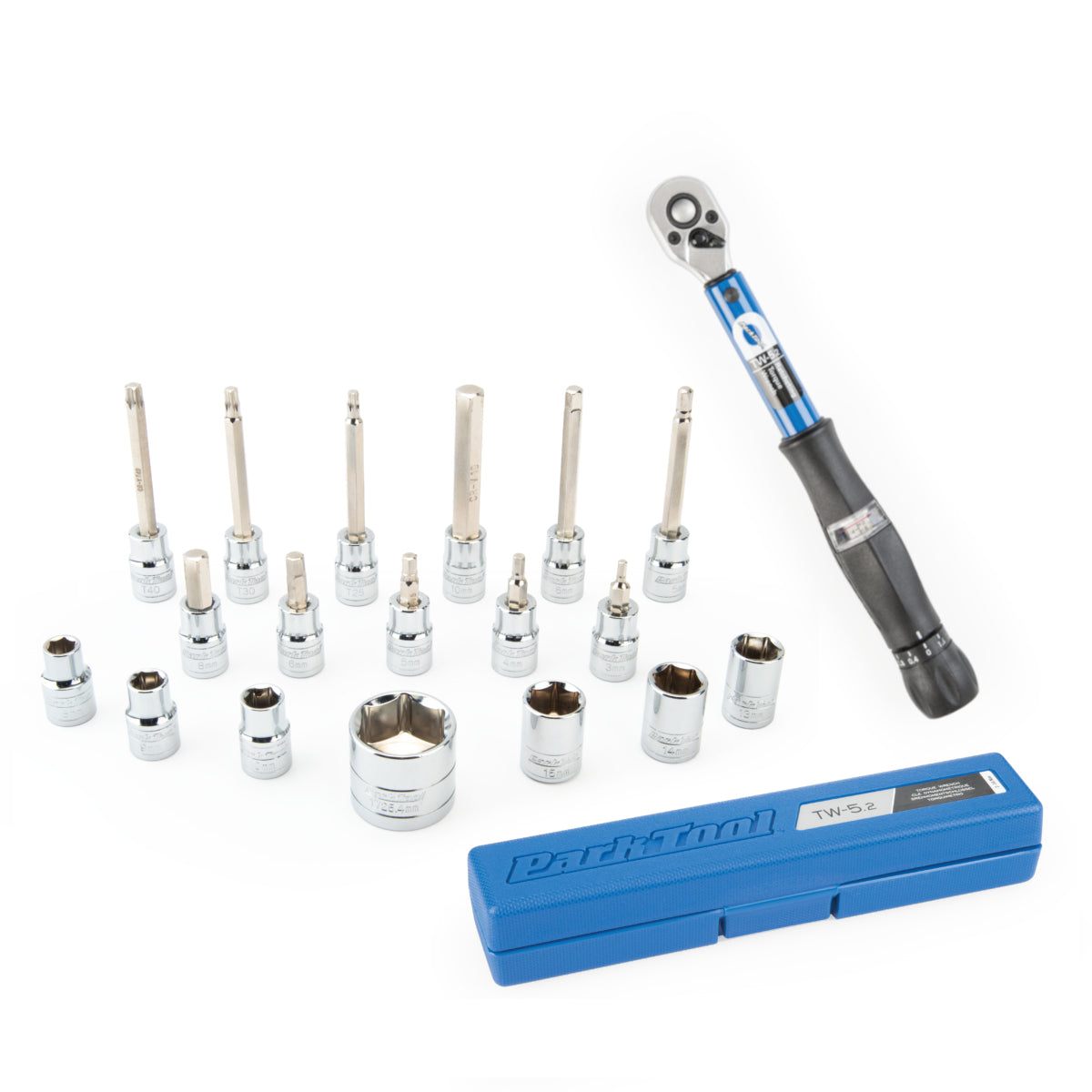 Park Tool TW-5.2 and SBS-1.2 Socket / Hex Bit and Torque Wrench