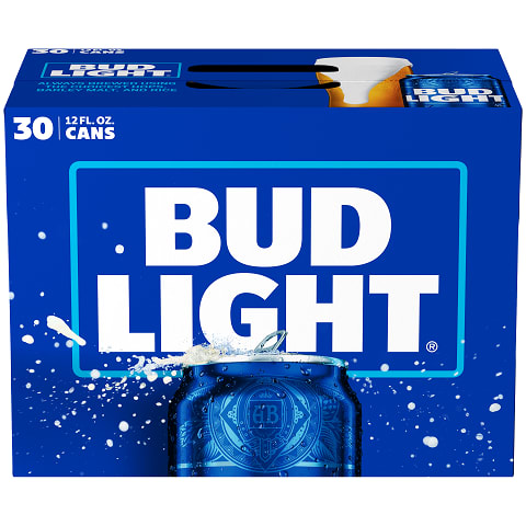 Bud Light 30 Pack (12 oz Cans) – The Booze Outlet