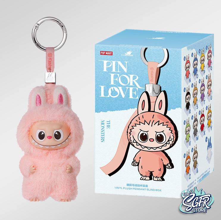 LABUBU | The Monsters Pin For Love Series, Blue Box N-Z (Original