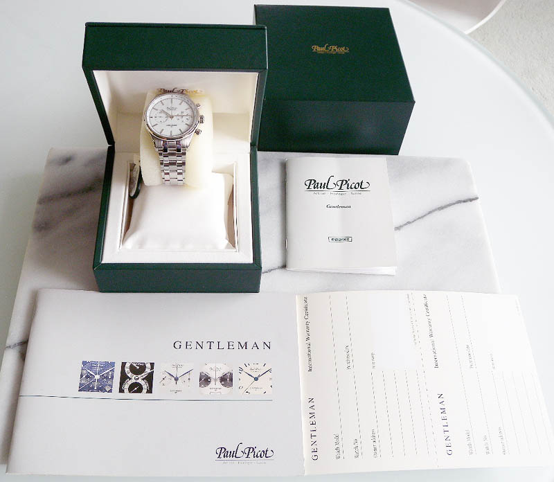 ポール ピコ ジェントルマン クロノグラフ 4109 Paul Picot Gentleman