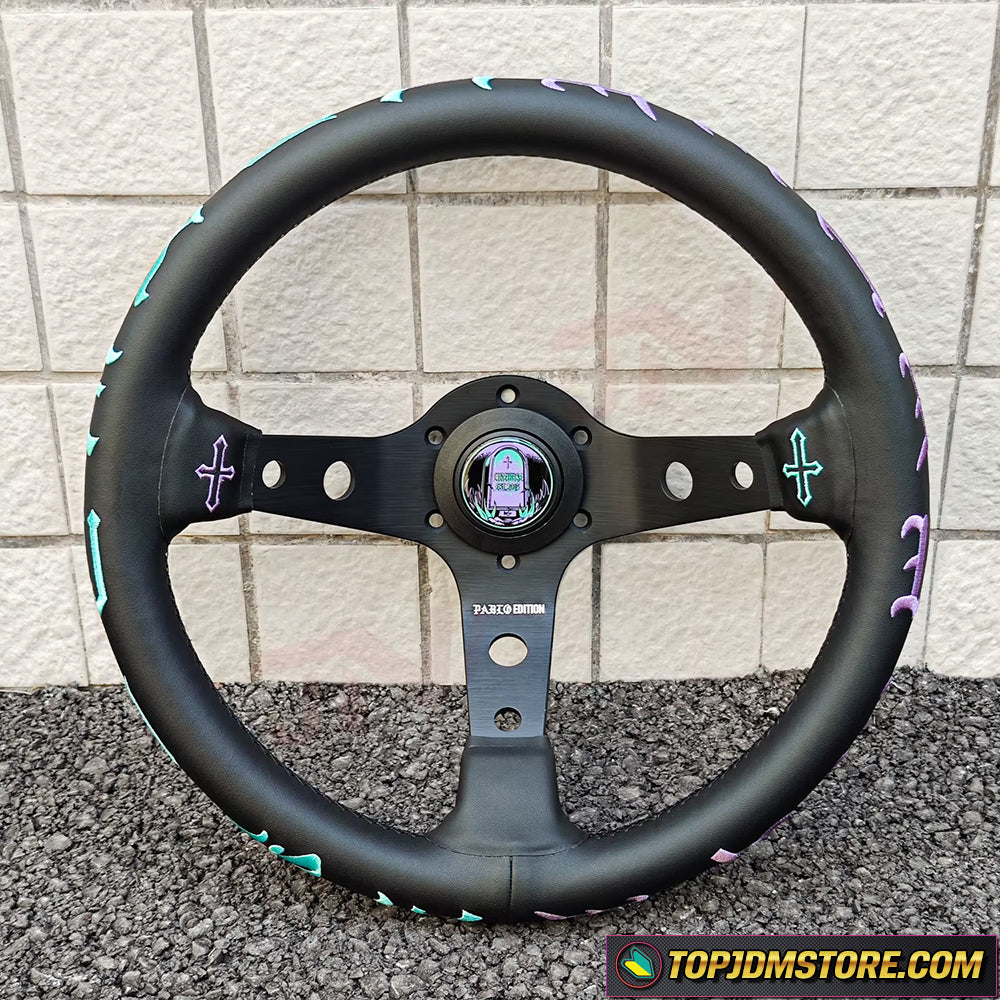 Likewise Pablo Edition Steering Wheel | 330mm JDM Drift Spec – Top