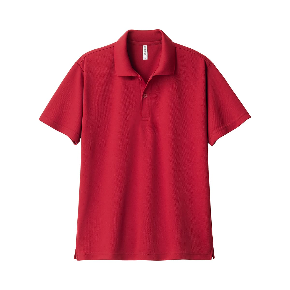 ドライポロシャツ | メンズ | 1枚 | 00302-ADP | ガーネットレッド