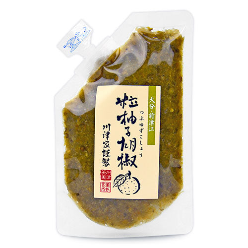 川津食品 粒柚子胡椒 (青) 100g 川津家謹製 – にっぽん津々浦々｜本店