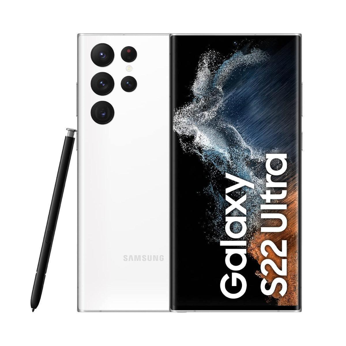 Samsung Galaxy S22 Ultra 5G (Phantom White, 12GB RAM, 256GB