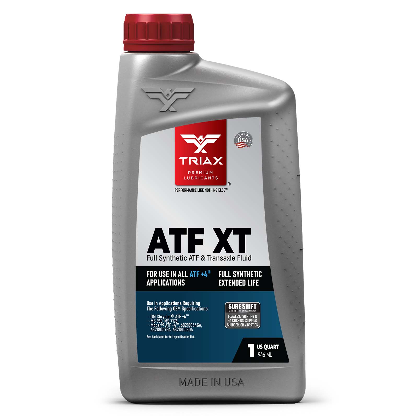 TRIAX ATF XT (ATF+4) Full Synthetic ATF – TRIAX Lubricants