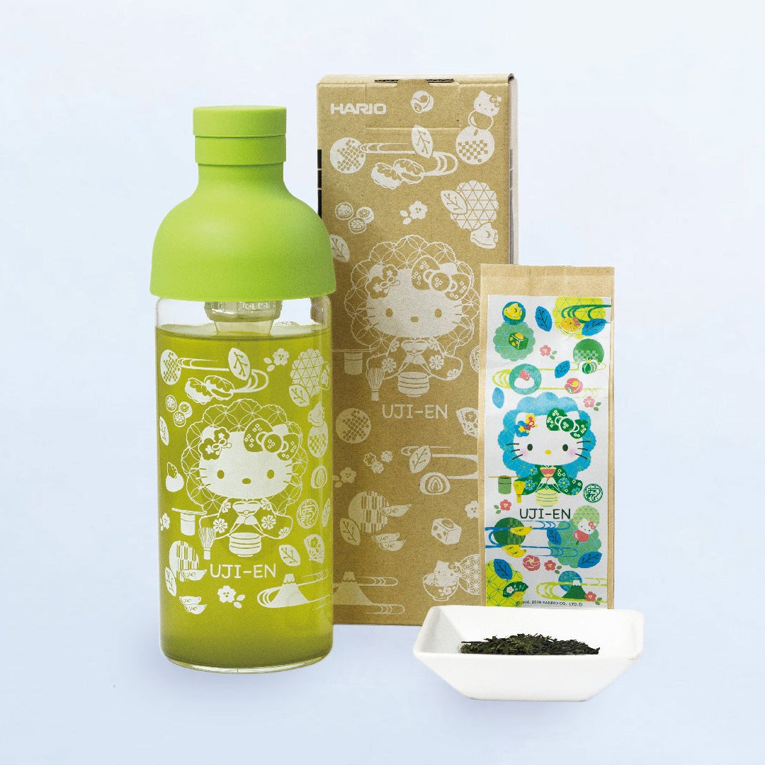 ハローキティ× 宇治園】フィルターインボトル (300ml) ＋ 煎茶 (20g