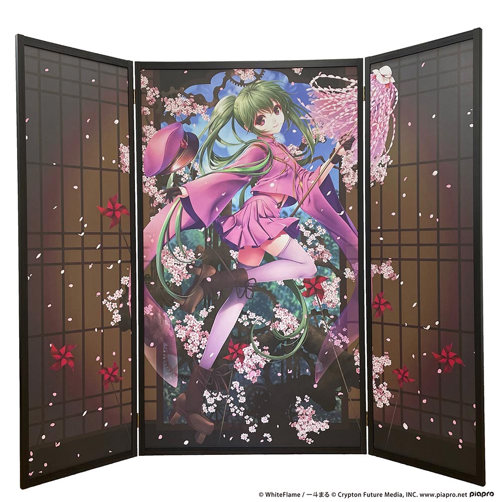 初音ミク 千本桜10th屏風｜居心地をしつらえる！株式会社ユナイトボード