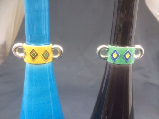 中村翠嵐作 耳付鶴首花入 茶道具小物・その他 │ 有限会社卯楽堂