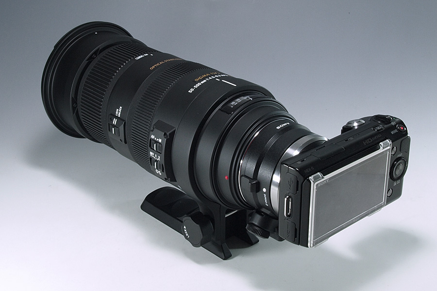 NEX-5 ＋ SIGMA APO 50-500mm F4.5-6.3 DG OS HSM レビュー その2