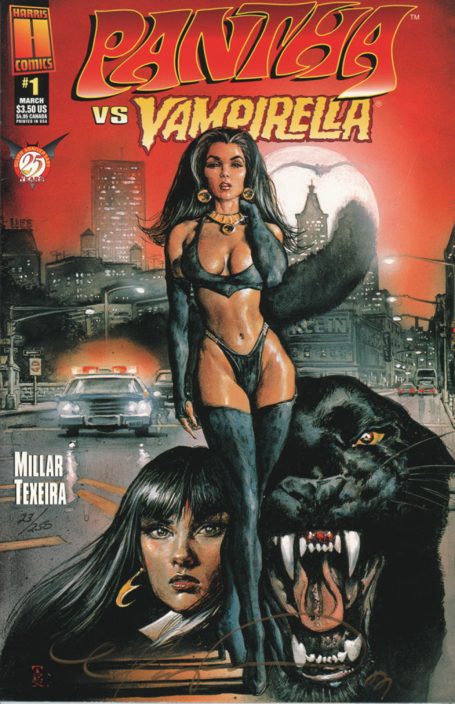 Vampirella vs Pantha - 1997