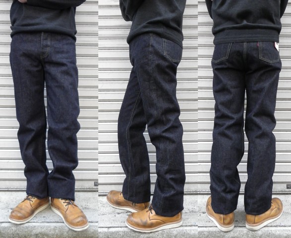 TCBjeans S40's 大戦モデル！太めのストレートジーンズ 14オンス 日本