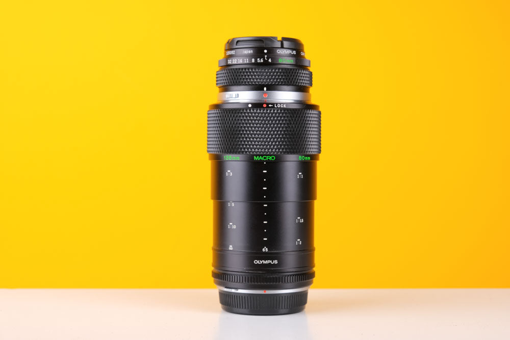 Olympus Zuiko Macro 80mm f/4 Lens with 80-135mm Extension Tube