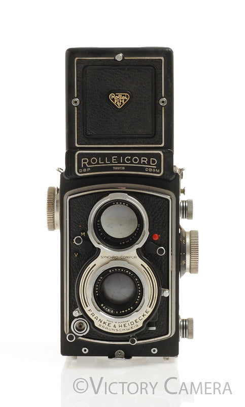Rollei Rolleicord V TLR Medium Format Camera w/ 75mm f3.5 Xenar Lens [