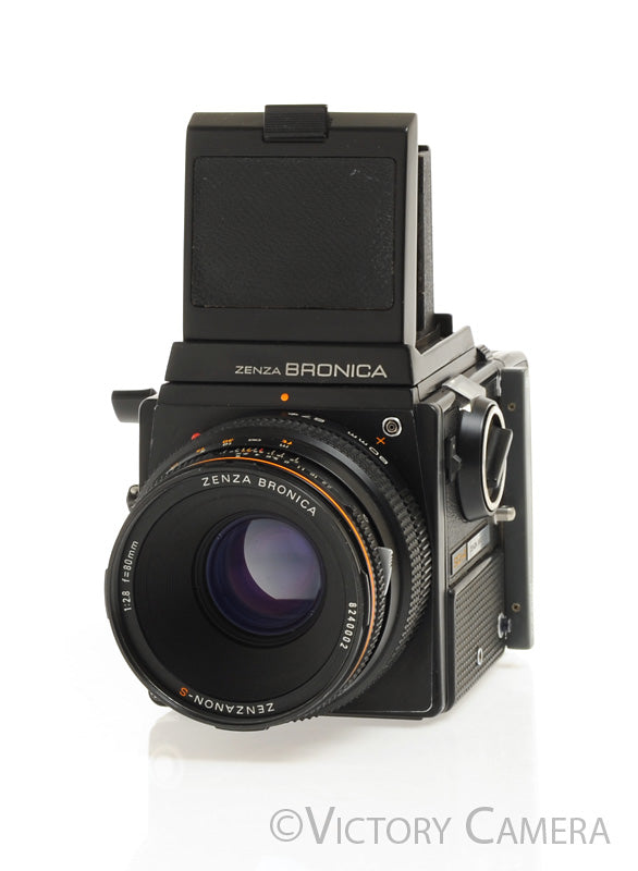Zenza Bronica SQ-A 6x6 Medium Format SLR 80mm f2.8 Lens WLF [EXC]