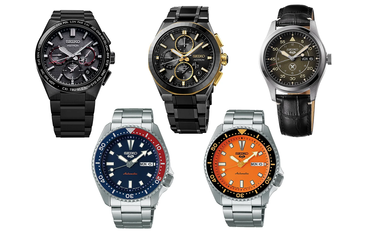カラフルで多種多様。セイコーが2024年に発表した限定モデルから、注目
