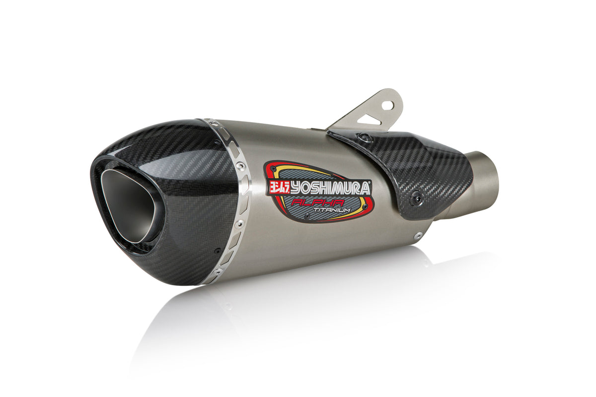 Yoshimura ZX-10R/RR 2012-20 ALPHA T Slip-On Exhaust Titanium