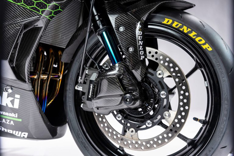 Ninja ZX-25R (2020-) フロントブレーキ冷却ダクト --