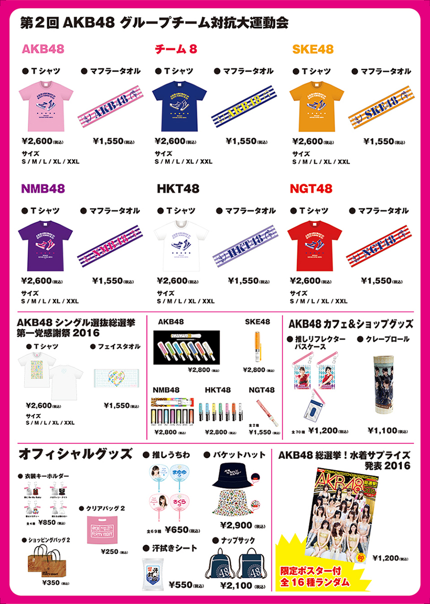 第2会AKB48グループチーム対抗大運動会