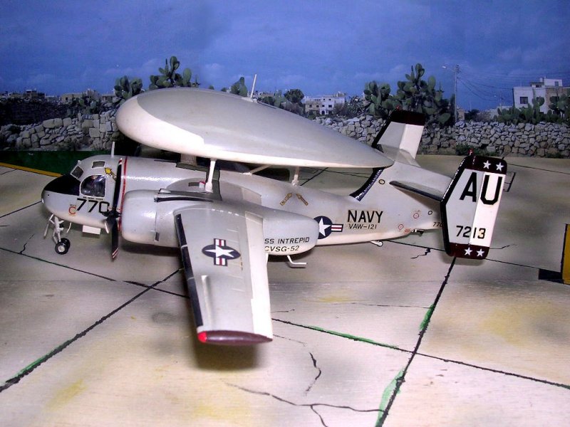 MACH2 1/72 E-1B TRACER マッハ2 トラッカー Mach 2 1/72 E-1 Tracer