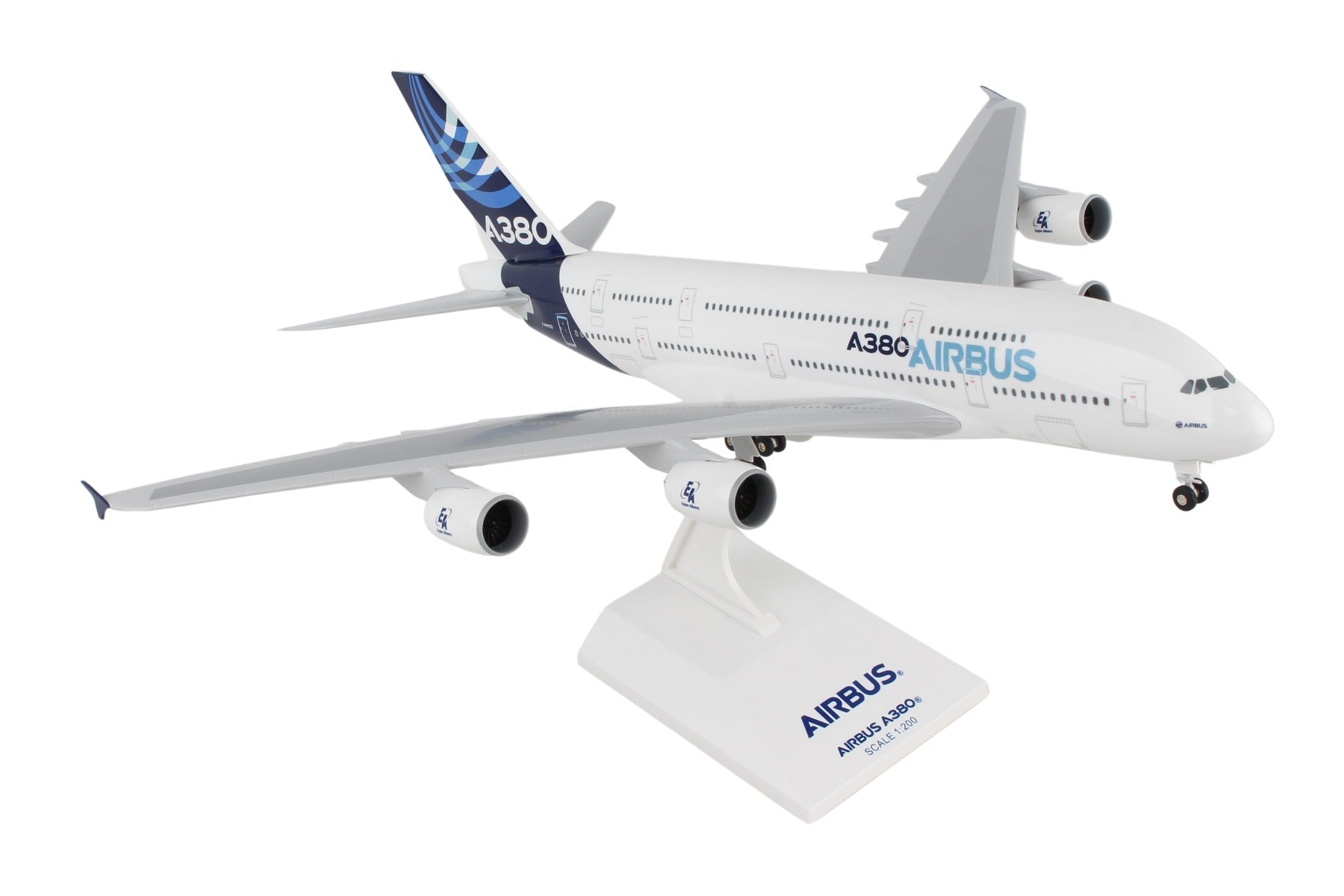SKYMARKS AIRBUS A380-800 H/C NEW COLORS 1/200 W/GEAR