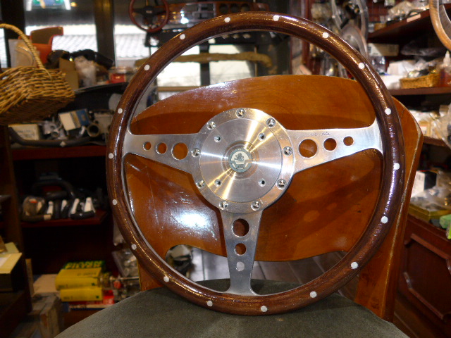 ALEC eShop / モトリタ ウッドステアリング 13インチ33センチ フラット