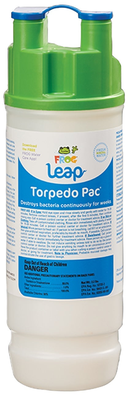 FROG Pool Chemicals | Leap Sanitizing System Chlorine Torpedo Pac