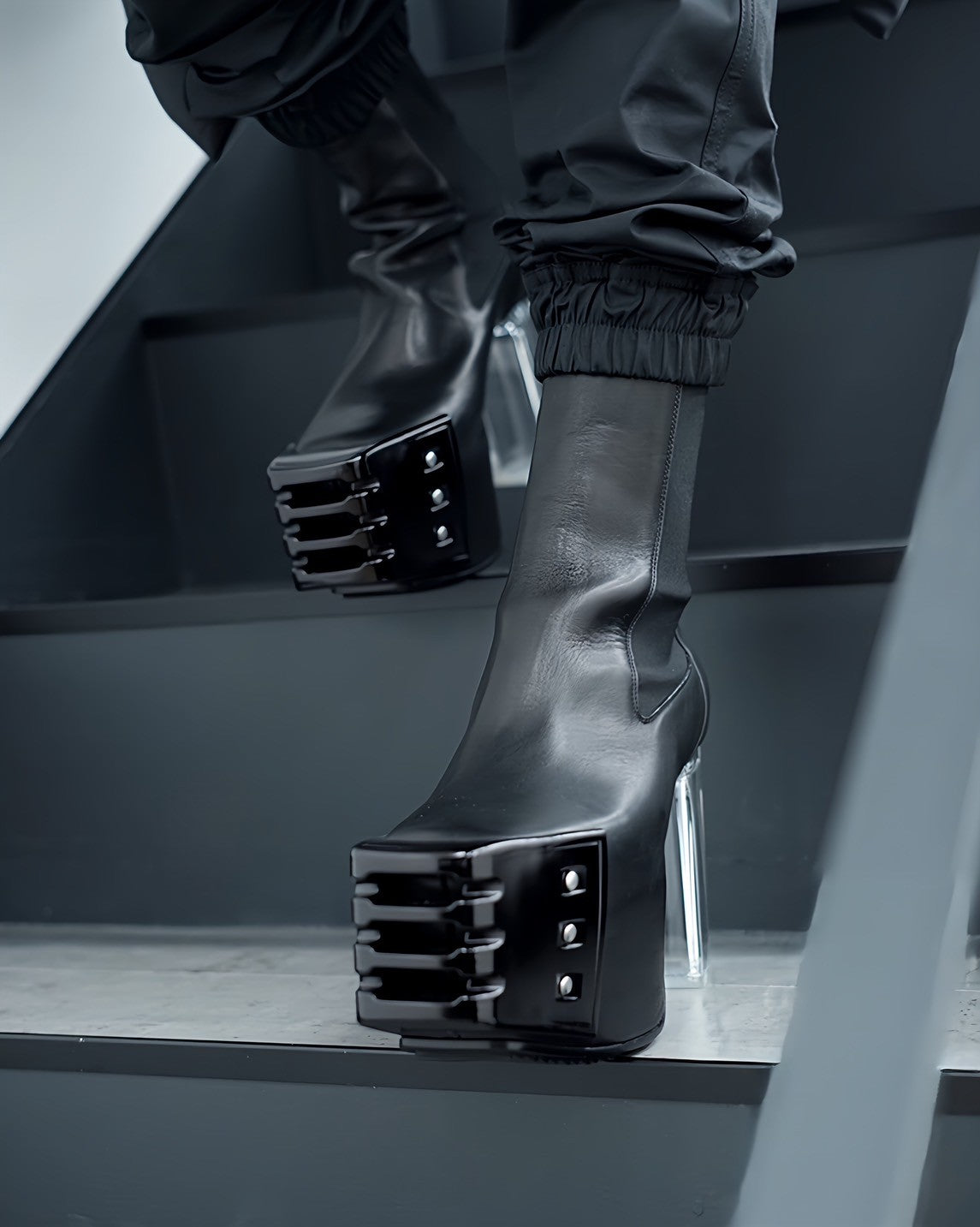 RICK OWENS kiss BOOTS rick owens キスブーツ スタッツヒール 希少 箱付き