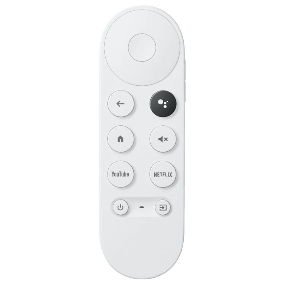 Google Chromecast 4K Snow Streaming Remote Control | 10395A-G9N9N | A4