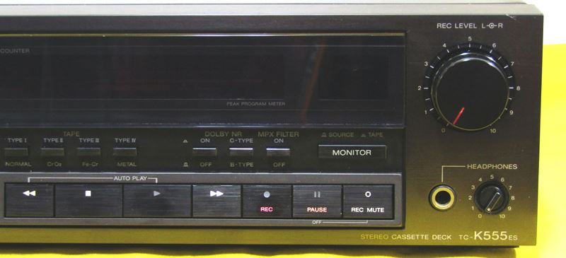 ソニー SONY TC-K555ES カセットデッキ