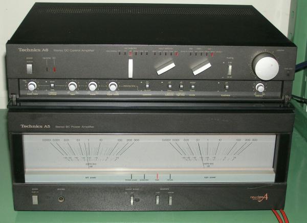 テクニクス Technics SU-A6 ＋ SE-A5 プリアンプ ＋ パワーアンプ