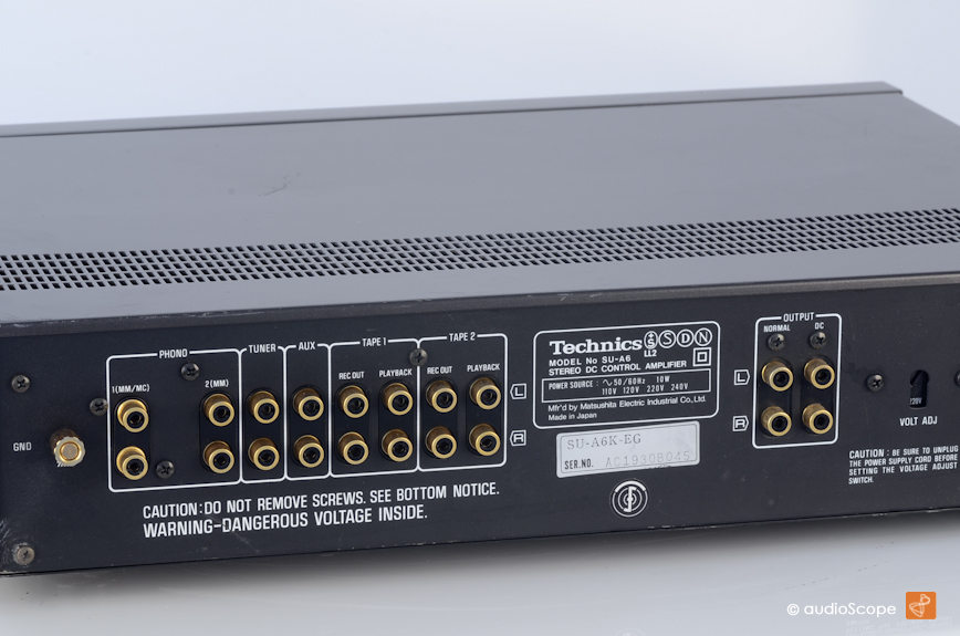 Technics SU-A6 Preamp for sale.