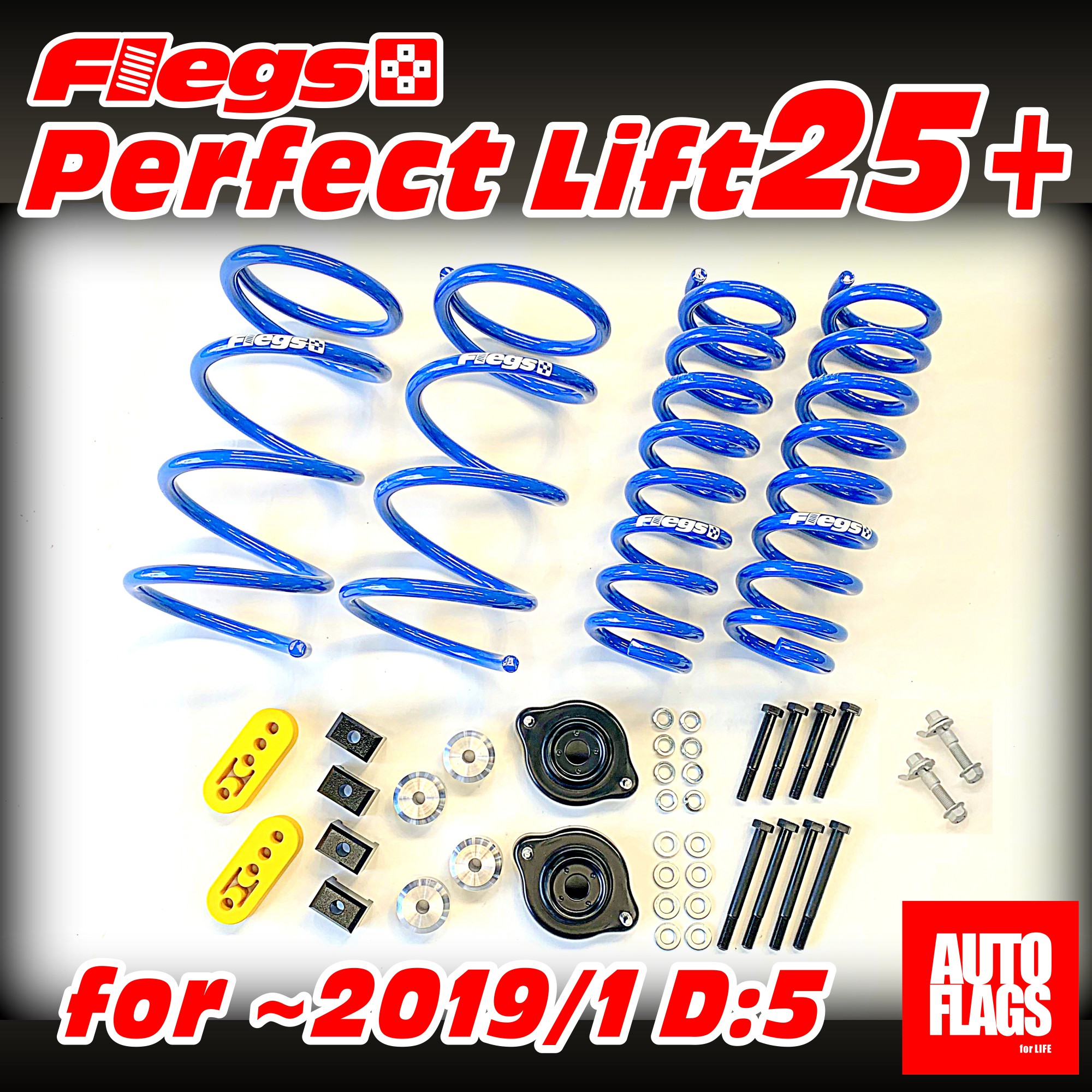 前期型デリカD5/ディーゼル専用】パーフェクトリフト25＋ 商品詳細